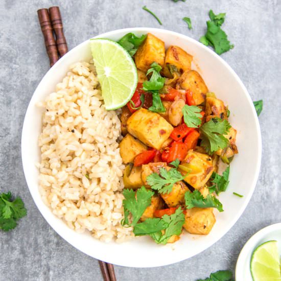 Thai Red Tofu Curry