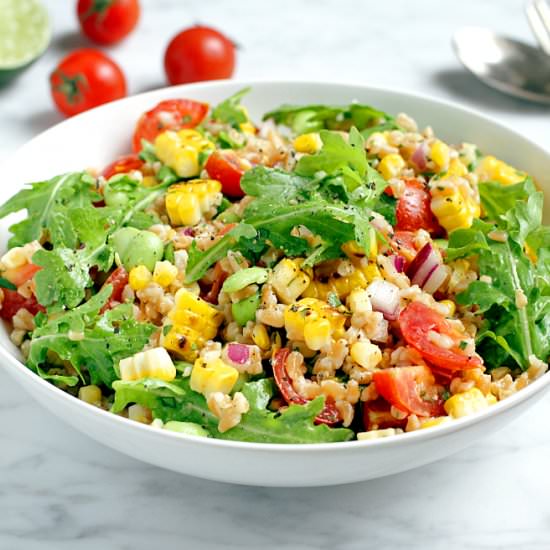 Summertime Farro Salad