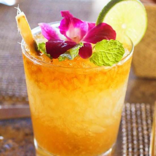 Famous Halekulani’s Mai Tai