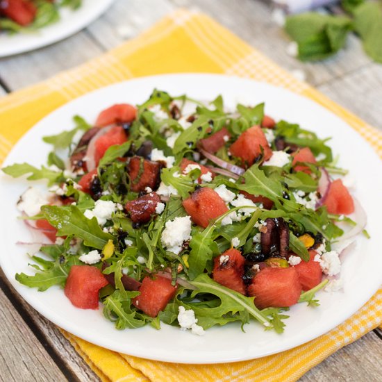 Arugula Watermelon Salad