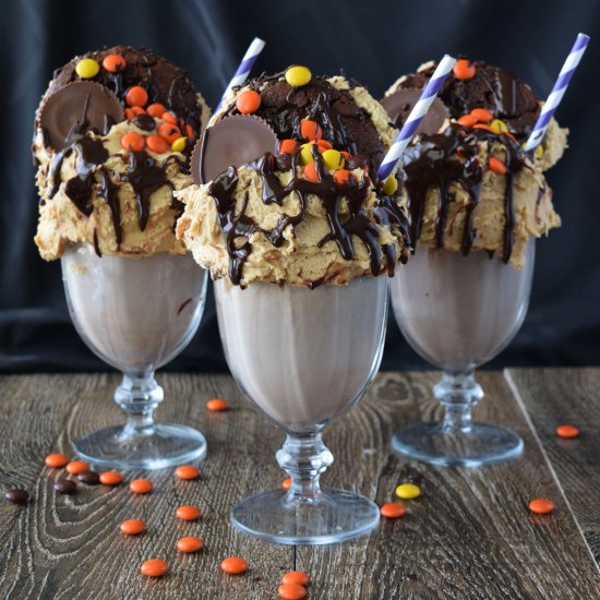 Chocolate Peanut Butter Milkshake