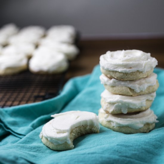 Wedding Cake White Cake Mix Cookies