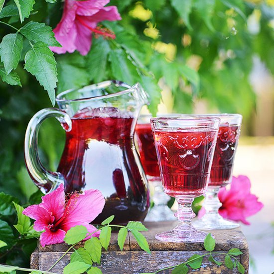 Agua Fresca De Jamaica