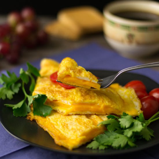 Fluffy Cheese Omelet