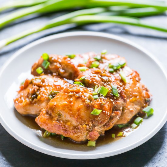 Sticky Vietnamese Caramel Chicken