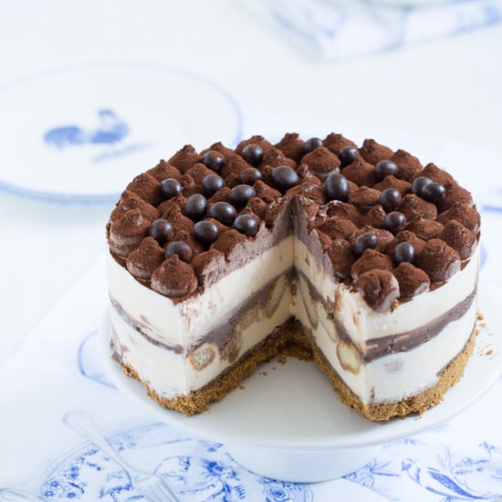 Ice Tiramisu Cheesecake