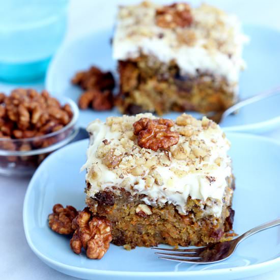 Delicious Vegan Carrot Cake