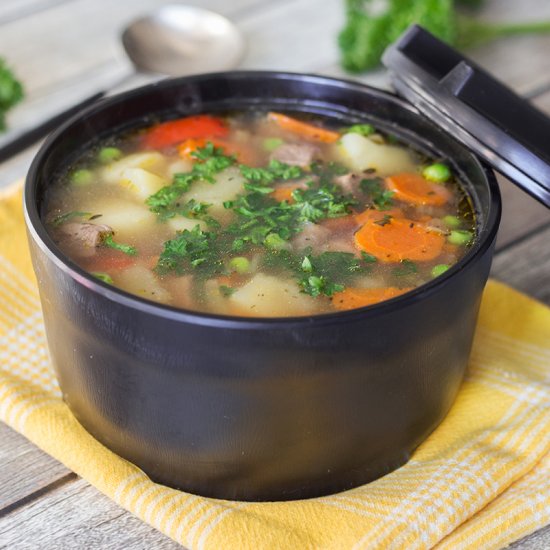 Hearty Vegetable Beef Soup