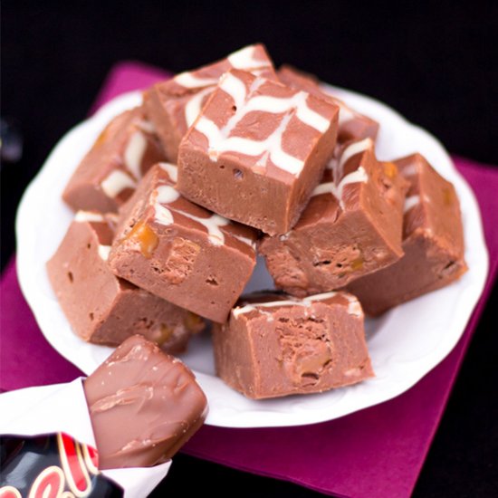 Microwave Mars Bar Fudge