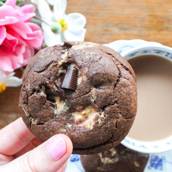 Chocolate Peanut Butter Cookies