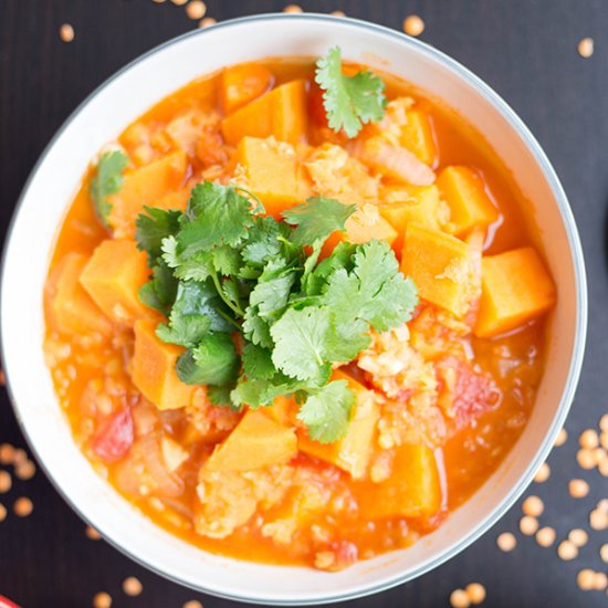 Orange Lentil Soup