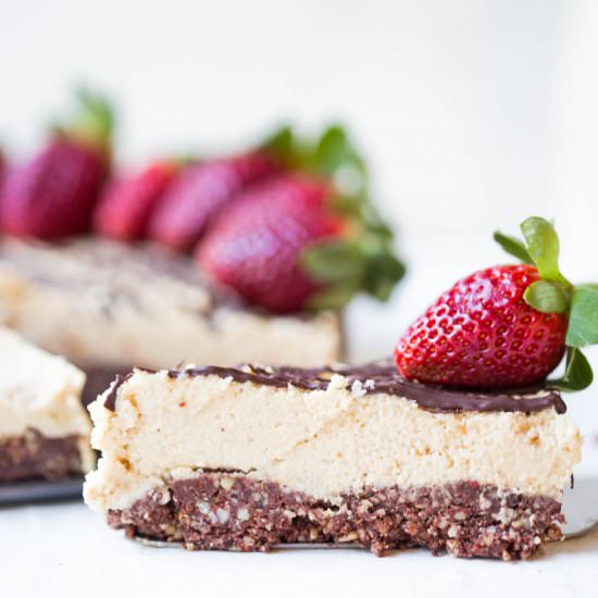 Vegan Peanut Butter Cheesecake