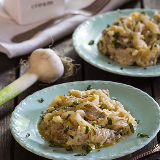 Low Carb Chicken Fettuccine Alfredo