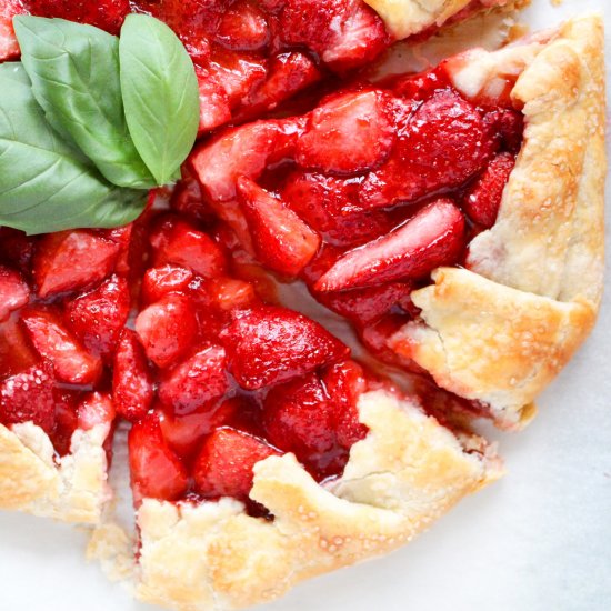 Strawberry Galette