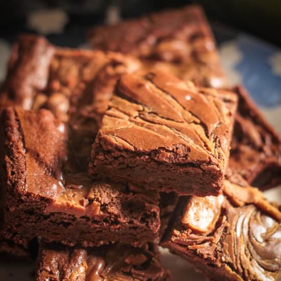 Peanut Butter Brownies