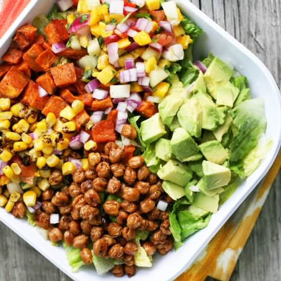 Vegetarian Taco Salad Bowls