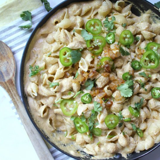 3 Pepper Vegan Mac and Cheese