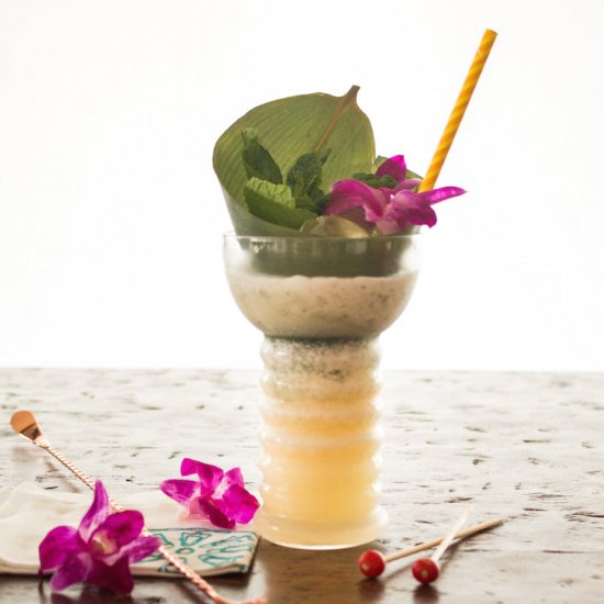 Pearl Diver Tiki Cocktail