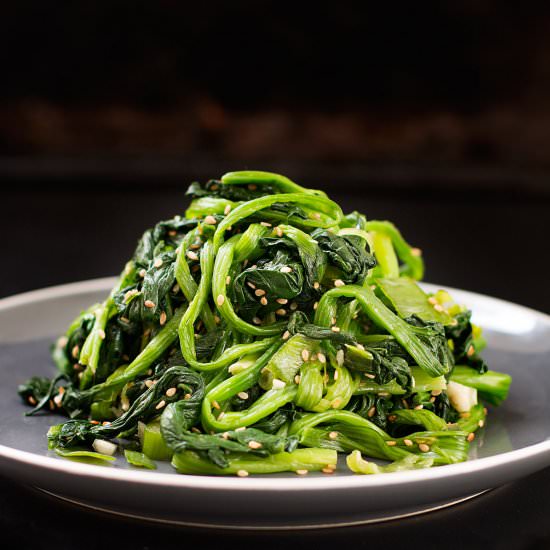 Korean Spinach Salad