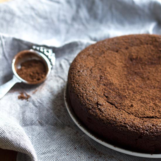 Chocolate Torta Caprese Cake