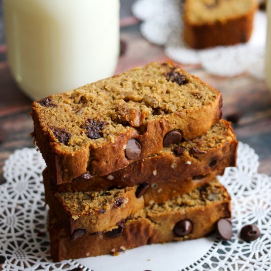 Chickpea Flour Banana Bread