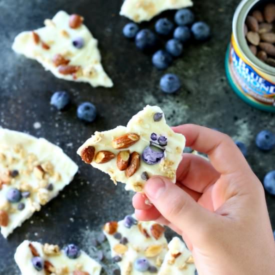 Frozen Yogurt Trail Mix Bark