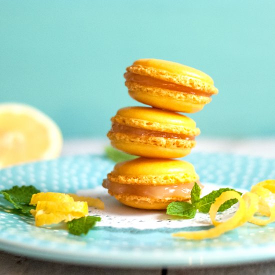 Lovely Lemon Macarons