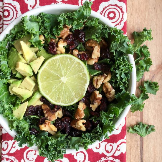 Lee’s Kale and Avocado Salad