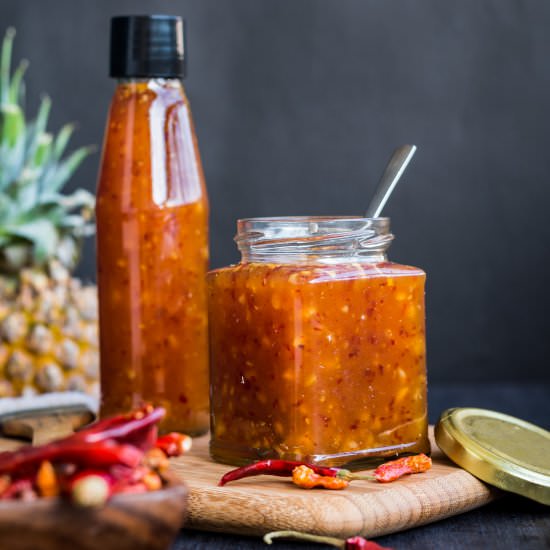 Sweet Chilli-Pineapple Sauce