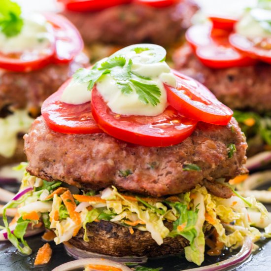 Spicy Jalapeno Burgers