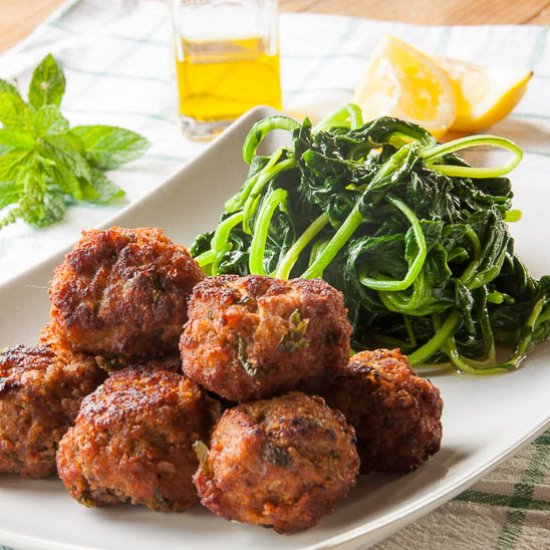 FRIED MEATBALLS