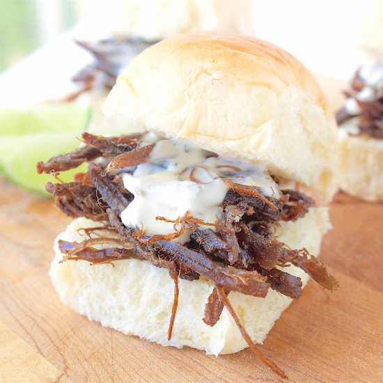 Mini Vaca Frita Sliders