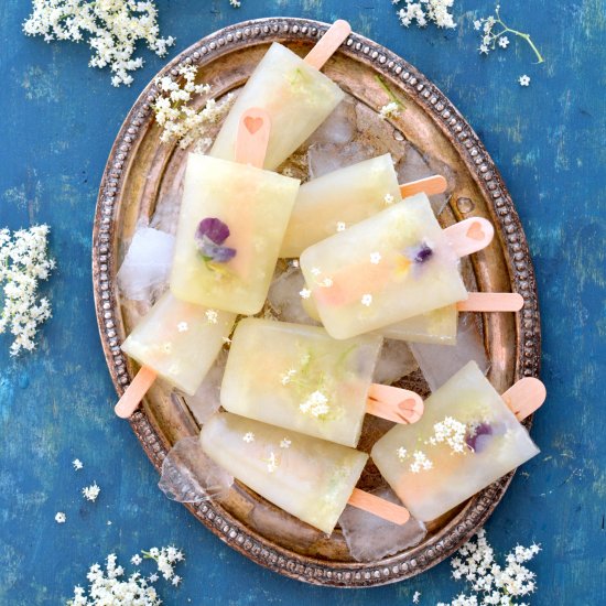 Elderflower Popsicles