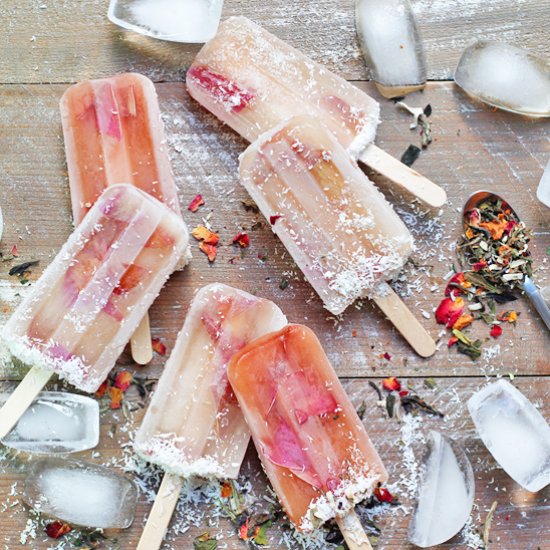 White Tea & Plum Popsicles