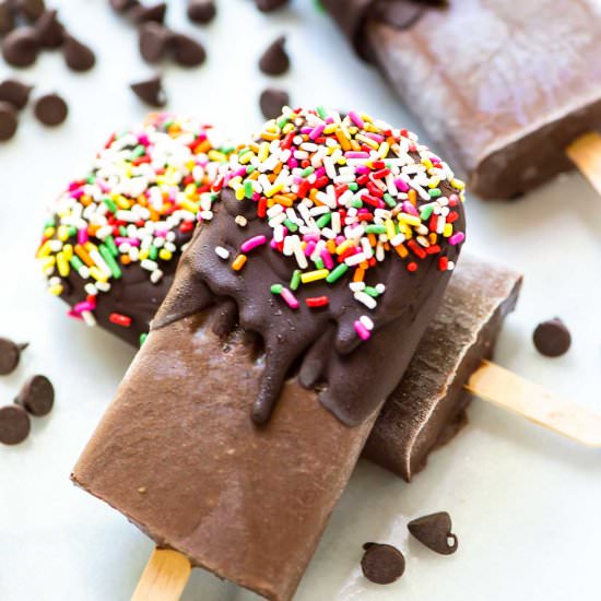 Homemade Fudgesicles