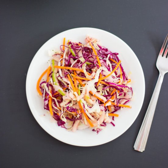 Spiralized Apple Slaw