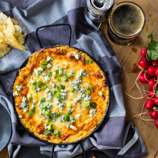 Harissa Buffalo Chicken Dip