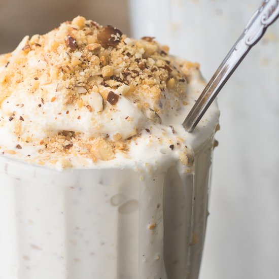 Toasted Almond Milkshake