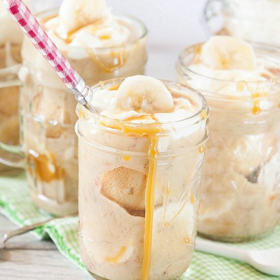 Caramel Banana Pudding