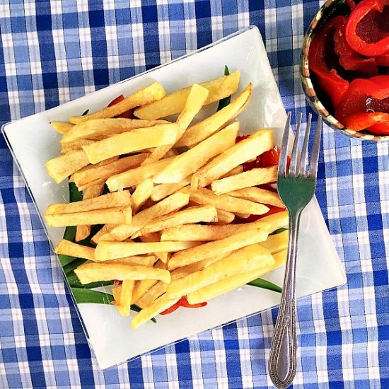 French Fries with Coarse Sea Salt