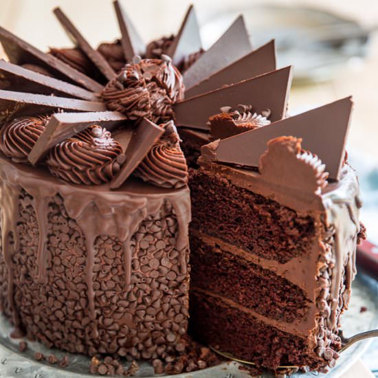 Wicked Windmill Chocolate Cake