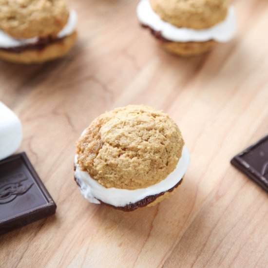 Smores Whoopie Pies