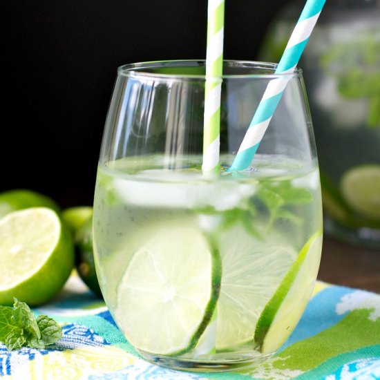 Mojito Infused Detox Water