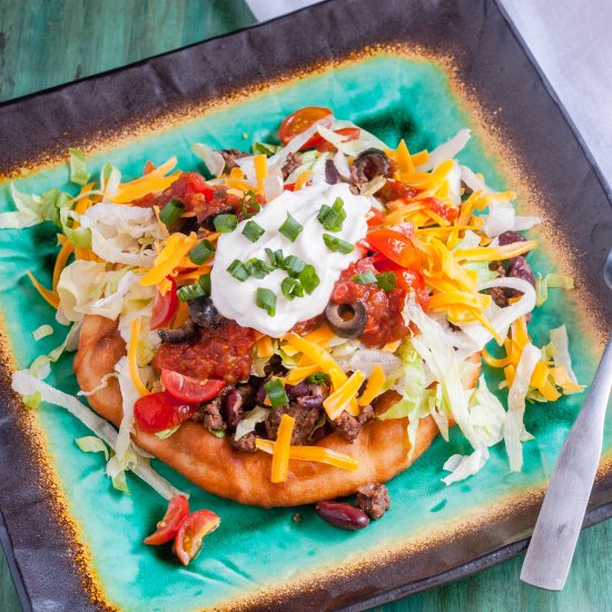 Indian Fry Bread Tacos