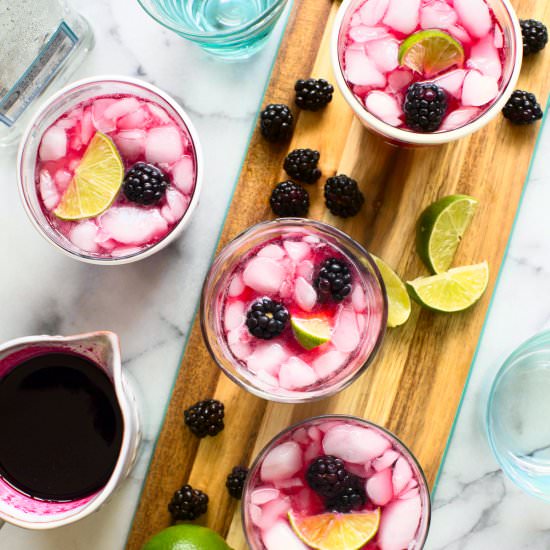 Blackberry Hibiscus Cooler