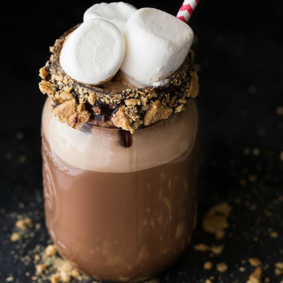 S’mores Coffee Milkshake