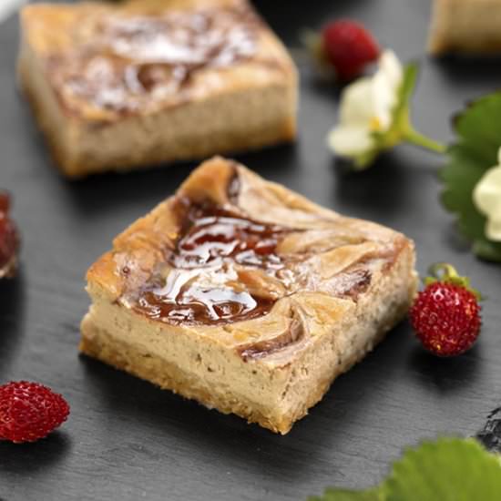 Healthy Vegan Cheesecake Treats