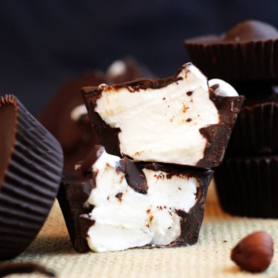 Vanilla Cream Chocolate Truffle Cup