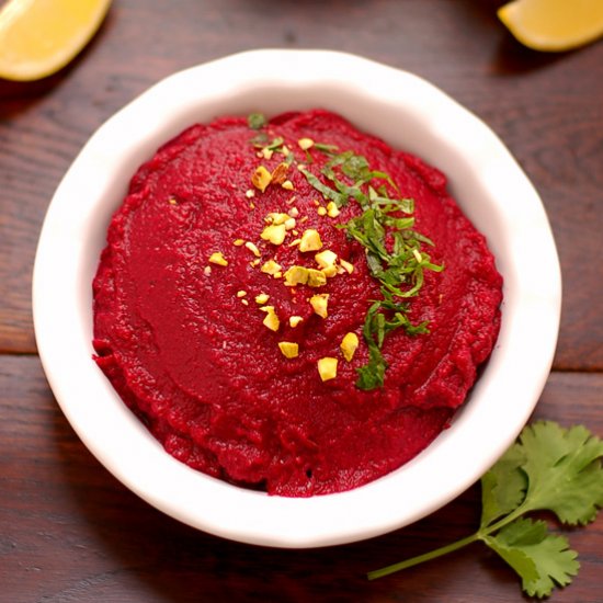 Roasted Beetroot Hummus