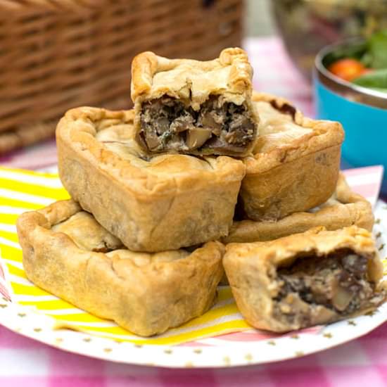 Mini Mushroom Picnic Pies